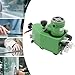1100W Electric Glass Edge Grinding Machine, Portable Edge Polisher for Glass/Stone/Ceramics (3-20mm), 8000r/min with Multi-Shape Wheels, Beveling & Polishing (Green)