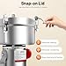 2500g Electric Grain Grinder Mill 4500W Commercial Spice Grinder 32000r/min High-speed Grain Spice Herb Dry Grinders Machine 304 Stainless Steel Powder Machine (2500g)