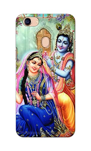 Image of PRINTFIDAA Printed Hard Back Cover Case for Oppo F5 | Oppo F5 Youth | Oppo F5 Plus Back Cover (Radha Krishna) -1803