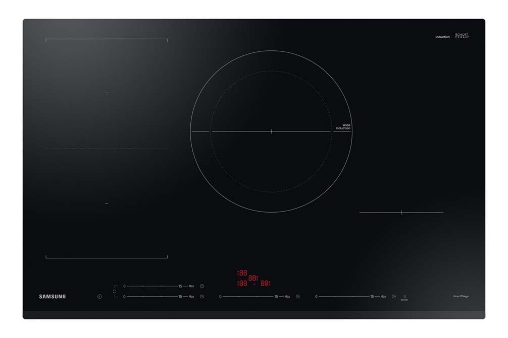 Samsung Series 5 Flex Zone NZ84C5047GK/U1 Smart Induction Hob, Black
