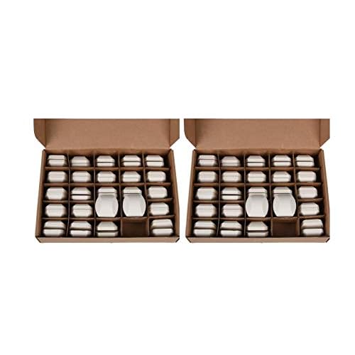 GasSaf Gas Grill Ceramic Briquettes Replacement for Select Turbo, Nexgrill Gas Grill Models, 2 x 2 x 0.8 inch, Set of 100 pcs 100-Pack
