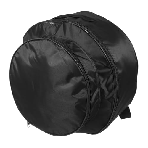 Yardwe Snare Drum Carry Bag Capacity Oxford Cloth Backpack for Convenient Transport and Protection of Snare Drums Portable Snare Drum Pouch with Comfortable Handle