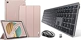 INFILAND Galaxy Tab A7 10.4 2020 Case Bundle with INFILAND Wireless Keyboard and Mouse Combo
