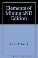 Elements of Mining 2ND Edition B000Q3CH8O Book Cover