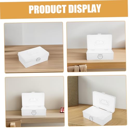 Caja rectangular plástica para almacenar Mahjong miniatura 3