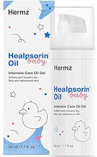 Healpsorin Soothing Baby Oil Gel - Cradle Cap Treatment - Easy-Absorption with No Greasy Residue - Moisturize, Revitalize & Enhance Skin Barrier - Baby Oil for Dry Skin