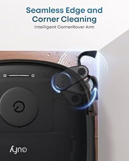 eufy E25 Omni Robot Vacuum Cleaner with Mop, HydroJet System, 20,000 Pa Turbo Powerful Suction, Zero Tangling, Corner-to-Edge Deep Cleaning and Mop Lifting, with Auto All-In-One Station