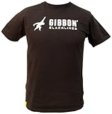 200% Style Gibbon T-Shirt Girls - Camiseta/Camisa Deportiva para niña, Color Negro, Talla M