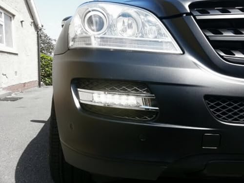 Lámparas LED diurnas xenón blanco para Mercedes 2008-2013 miniatura 4