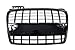 Griglia sportiva anteriore compatibile con Audi A4 B7 S8-Style Nero brillante 2005 2006 2007 2008 GV-4443 Griglia anteriore centrale anteriore Sport a nido d'ape Mesh Grille Sport