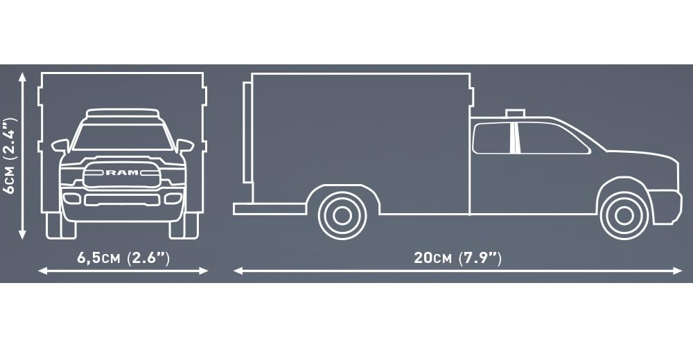COBI Set Costruzione Ambulanza 1:35, 311 Pezzi, da 6 Anni