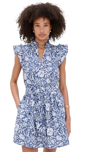 Marea Women's Liz Dress, Indigo Blossom, M