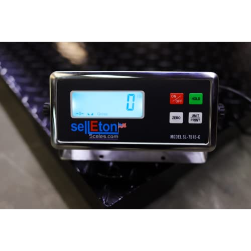 Báscula Industrial Liberty Scales 48x48 Pulgadas con Impresora miniatura 2