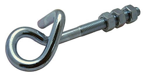 gebuvolco 118.00160.1010 M12 x 160 mm Sicherheit Swing Haken Metrisches - Eisen verzinkt (10) Cover