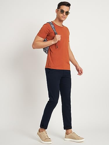 Image of KARGEENS Men Kargeens Men's Cotton Slim Fit Casual Chinos Trousers for Men Stylish