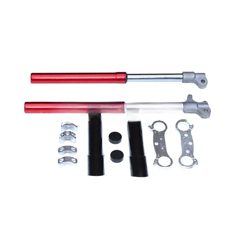 amortisseurs Avant arrière Suspension d'amortisseur de Fourche pour 47cc 49cc, Deux Temps pour Mini Moto Tout-Terrain, pièces de Modification, 6 Couleurs