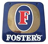 9 x 9 cm Foster´s Beer - Zapfhahnschild 9 x 9 cm