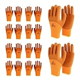 Generisch Winter-Arbeitshandschuhe | 10-Paar Kältewetter Outdoor-Fäustlinge - Warme Arbeitshandschuhe | Für Heimwerken, Hausrenovierung, Metallverarbeitung, Holzverarbeitung, Malen, Gartenarbeit,