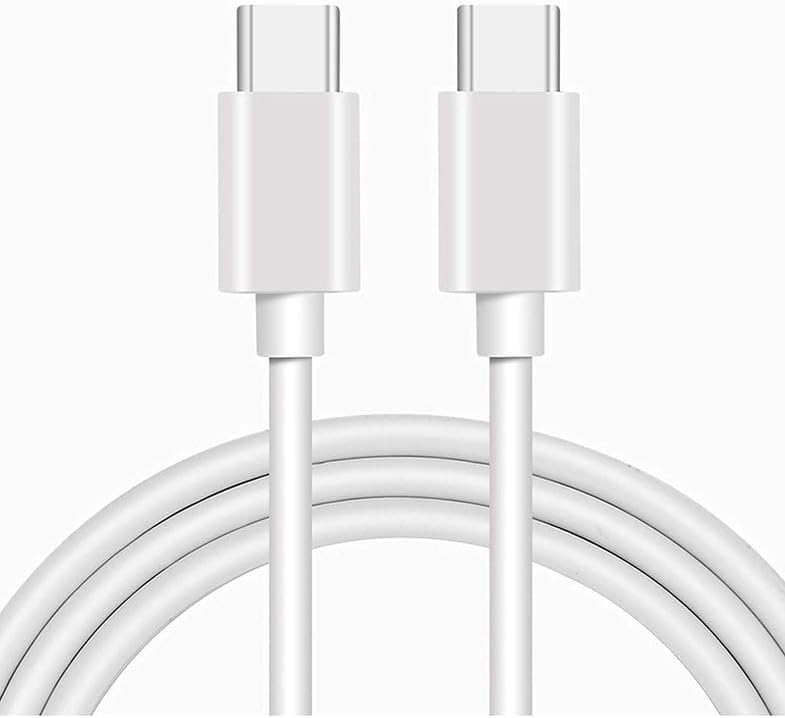 Type-C To Type-C Cable For Chevrolet Sail Hatchback Original USB Data & Charging Cable PD Dash WRAP Fast Charging 60W High Speed Rapid Fast Turbo QC 3.0 Charging Cable (White, 4Amp, SZ.N1)