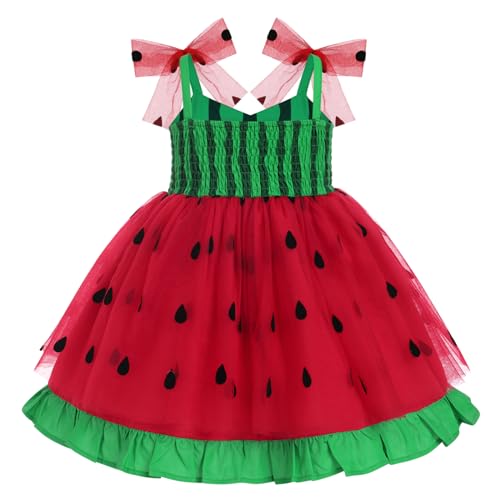 Toddler Kids Baby Girls Holiday Tulle Tutu Birthday Party Dress Sleeveless Spaghetti Straps Dresses2