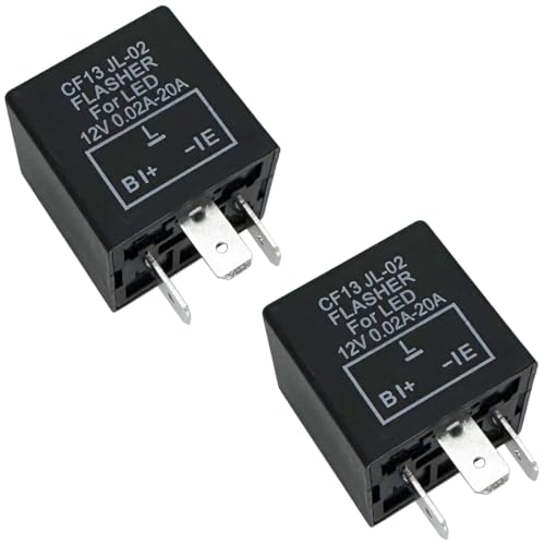 3-pin LED Flasher Relays CF13 Fixed 12V Electronic Blinker Relay