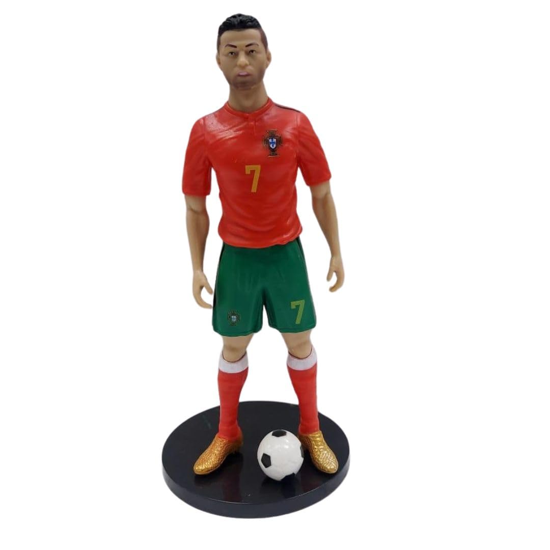 Mayatra's Star of Football Action Figure Premium Sports Action Figure for Fans, Kids, and Collectors (Red)