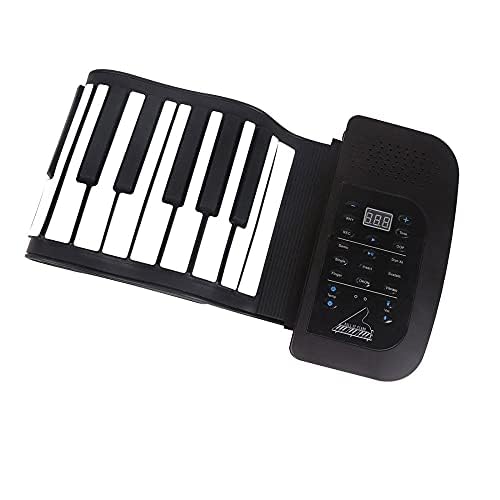QAWACHH 61 Keys Electronic USB Keyboard Silicone Flexible Piano-picture-15