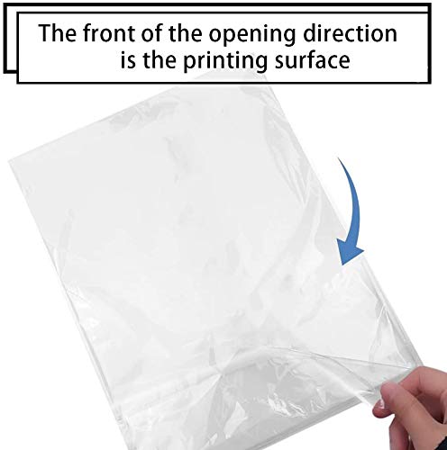 WeLiu Transparency White Film for Inkjet Printers 8.5 x 11 Inches,50% Clear 55 Sheets/Pack - Thumbnail 2