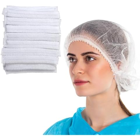 50Pcs Lusofie Disposable Hair Nets Cover