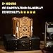 Puzzle Potato Tesla Box - Electronic Puzzle Box - Escape Room Game in a Box - Brain Teaser - 3D Wooden Puzzle for Adults - Money Puzzle Box for Cash Gift - Birthday GiftBox MoneyBox