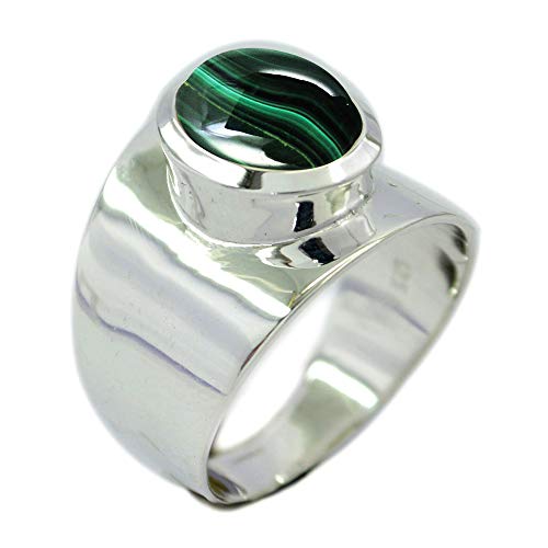 Image of 55Carat Choose Your Color Natural Gemstone Sterling Silver Rings Birsthone Jewelry Handcrafted Sizes 5-13