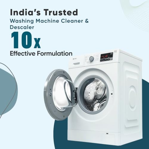 Image of UrbanWipe Washing Machine Cleaner & Descaler Liquid (500ml) | Removes Limescale, Grime & Residue | For Top Load, Front Load And Semi Automatic Machines | Deep Drum Cleaning & Odor Removal Formula
