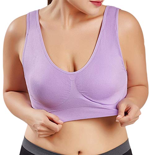 Aniywn Women Plus Size Bra Cup Tops…