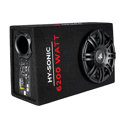 Image of Hydra HY-Sonic 6200 watt 10 inch Active Enclosure with Inbuilt Amplifier Powered, Subwoofer (RMS Power: 550 W)