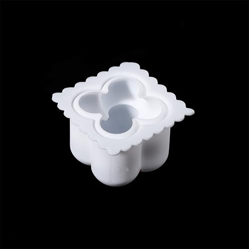 Miniatura 7 de AGCFABS Molde estereoscópico de vela en forma de cubo estereoscópico para aromaterapia, resina epoxi, molde de velas de yeso de silicona, para