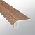 MSI 2.75 in. x 94 in. x 0.75 in. Luxury Vinyl Flooring Flush Stair Nose Molding Trims, Waterproof Flush Stair Nose Molding Floor Trim, Use with Glendale Collection, 7.9 Linear Feet, Eastern Oak Brown,
