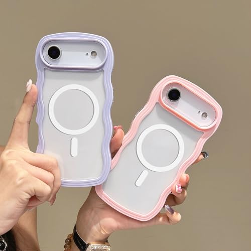 Coque antichoc iPhone Air MagSafe rose pour éviter les rayures d'écran