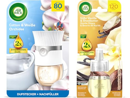 Air Wick Duftstecker Starter-Set Paket inklusive 1 Geräte & 1 x...