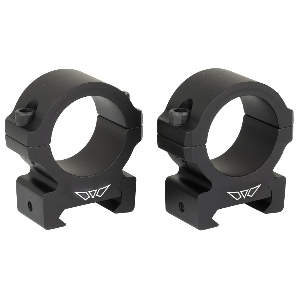 Vapor Horizontal 30mm, Medium Matte Black, Scope Optic Rings