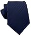 Secdtie Men Stripe Navy Blue Black Jacquard Woven Silk Tie Formal Necktie TW015