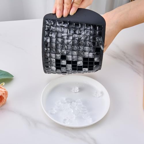 Mini bandeja para cubitos de hielo negra miniatura 3