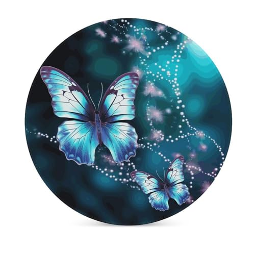 Dessous de verre papillon en céramique parfaits pour vos cafés en terrasse et apéritifs
