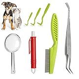🐕 【Tratamiento suave】 Las pinzas para garrapatas se conectan directamente a la garrapata y la garrapata se puede quitar en unos segundos sin aplastarla, su mascota apenas sentirá dolor.