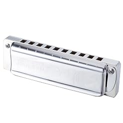 Harmonica Soliste 10 trous diatonic harmonica Folk Blues harpe en acier inoxydable couvercle orgue professionnel… - Les Beatles, Paul McCartney, John Lennon, RIngo Starr, George Harrison Harmonica Soliste 10 trous diatonic harmonica Folk Blues harpe en acier inoxydable couvercle orgue professionnel… – Image 5