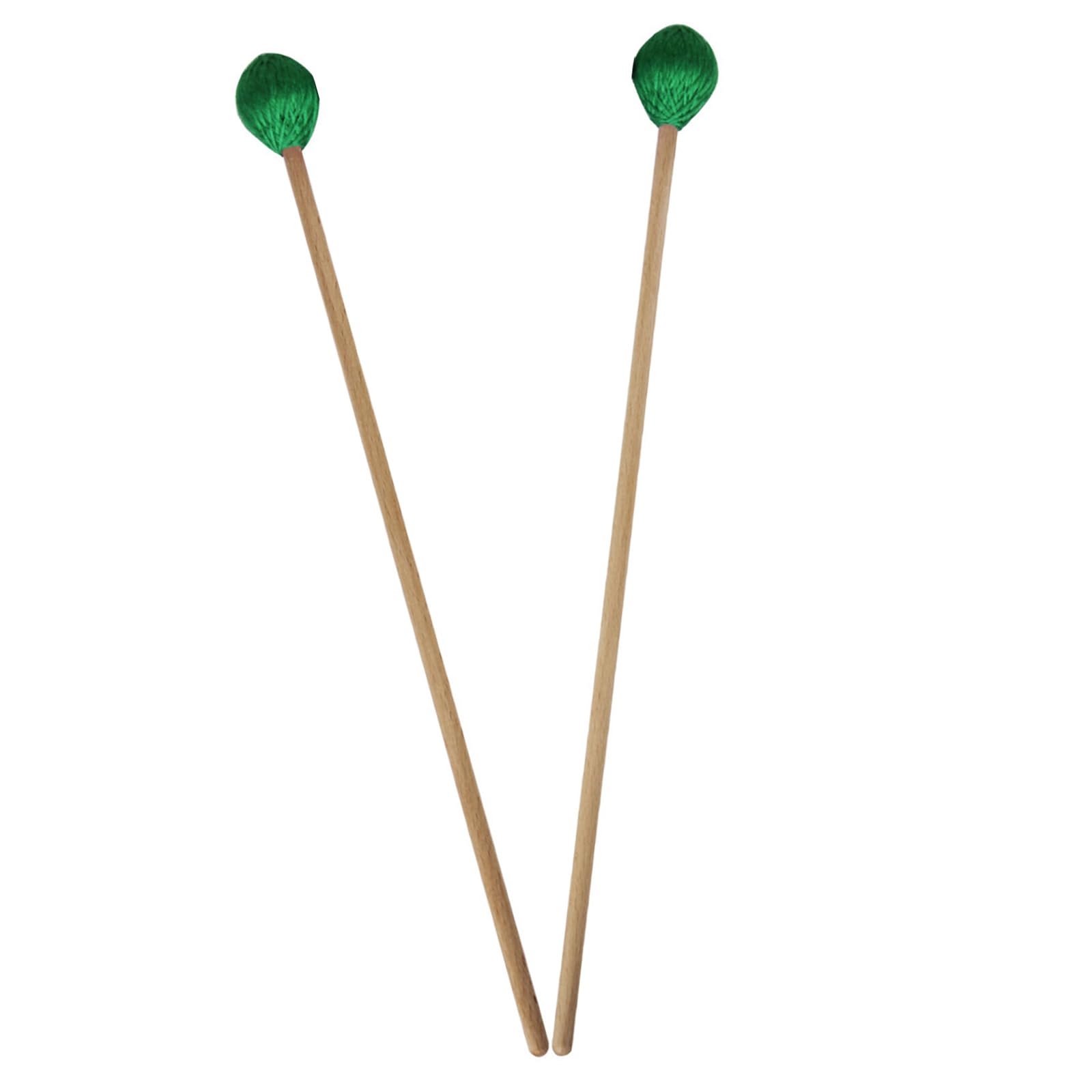 2 unids madera lana baquetas marimba percusión instrumentos musicales accesorios para principiantes kits de entrenamiento