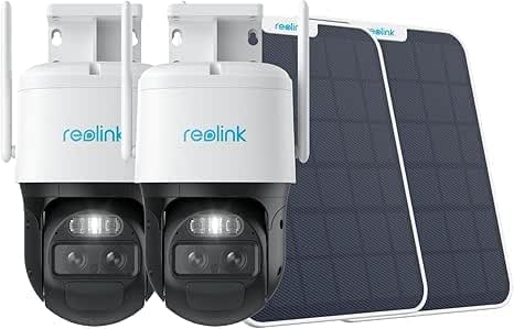 REOLINK Trackmix with Solar Panel - Security Cameras Wireless Outdoor,