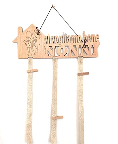 Ant Creations Laser - Portafoto Vi Vogliamo Bene Nonni | Idea regalo...