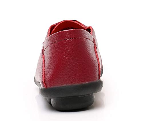 Image of VenusCelia Women's Breathable Comfort Walking Office Flat Loafer