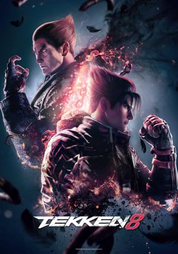 Puzzle de Tekken 8 y 1000 piezas de Kazuya Mishima, rompecabezas Good Loot coleccionable 8