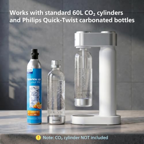Philips Sparkling Water Maker & Soda Streaming Machine, ADD4902WHOQ/37 - image 7